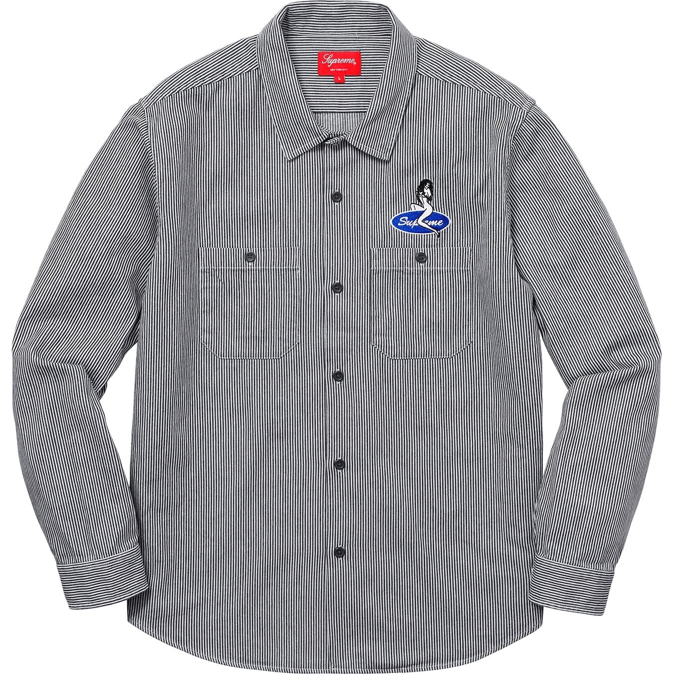 Pin Up Work Shirt view 7